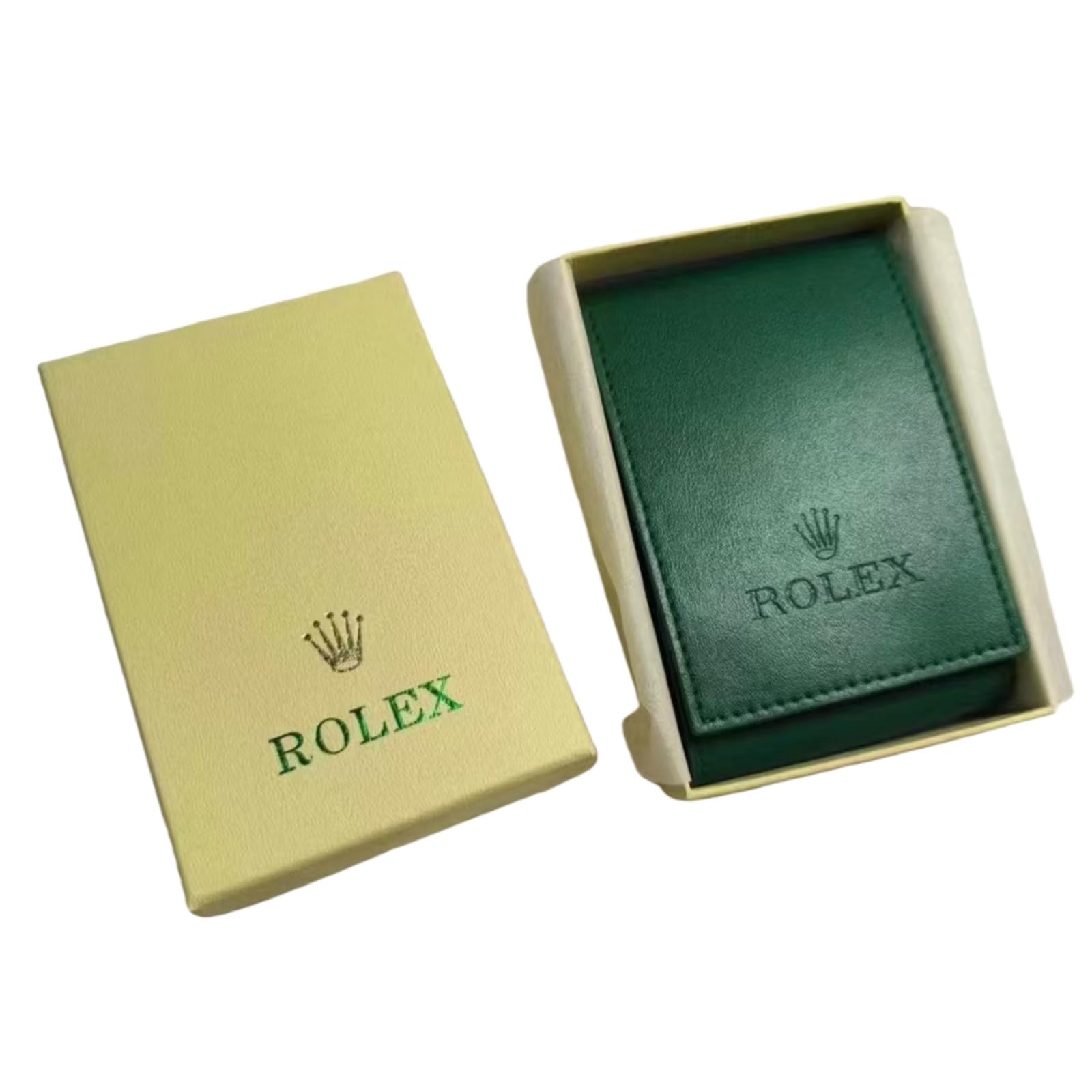 Verde Custodia Morbida Orologio Viaggio Astuccio Portatile Conservazione Organizzatore Morbido Velluto Fodera Bottone Chiusura Porta Orologio per Rolex