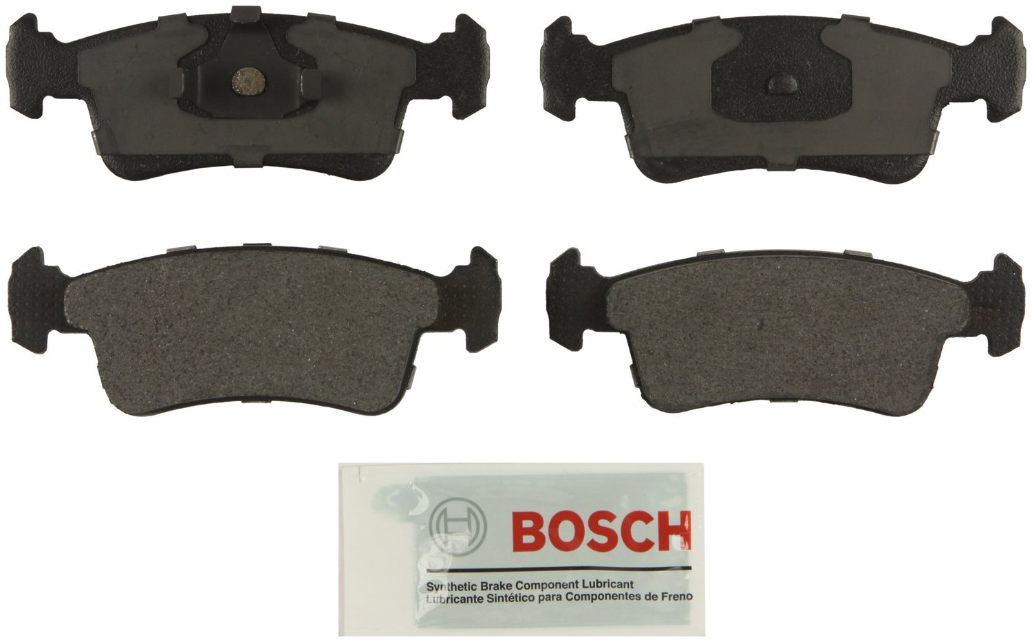 Bosch BE1324H Blue Disc Brake Pad Set with Hardware - FRONT — view 52