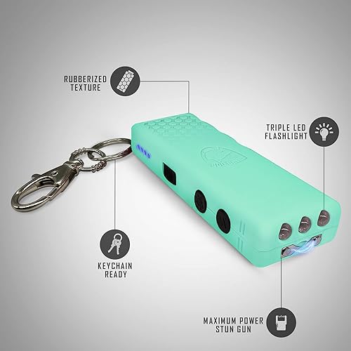 Miniatura 8 de GUARD DOG SECURITY Hornet+ Mini llavero de pistola aturdidora - Linterna de pistola aturdidora ahora con indicador de duración de la batería
