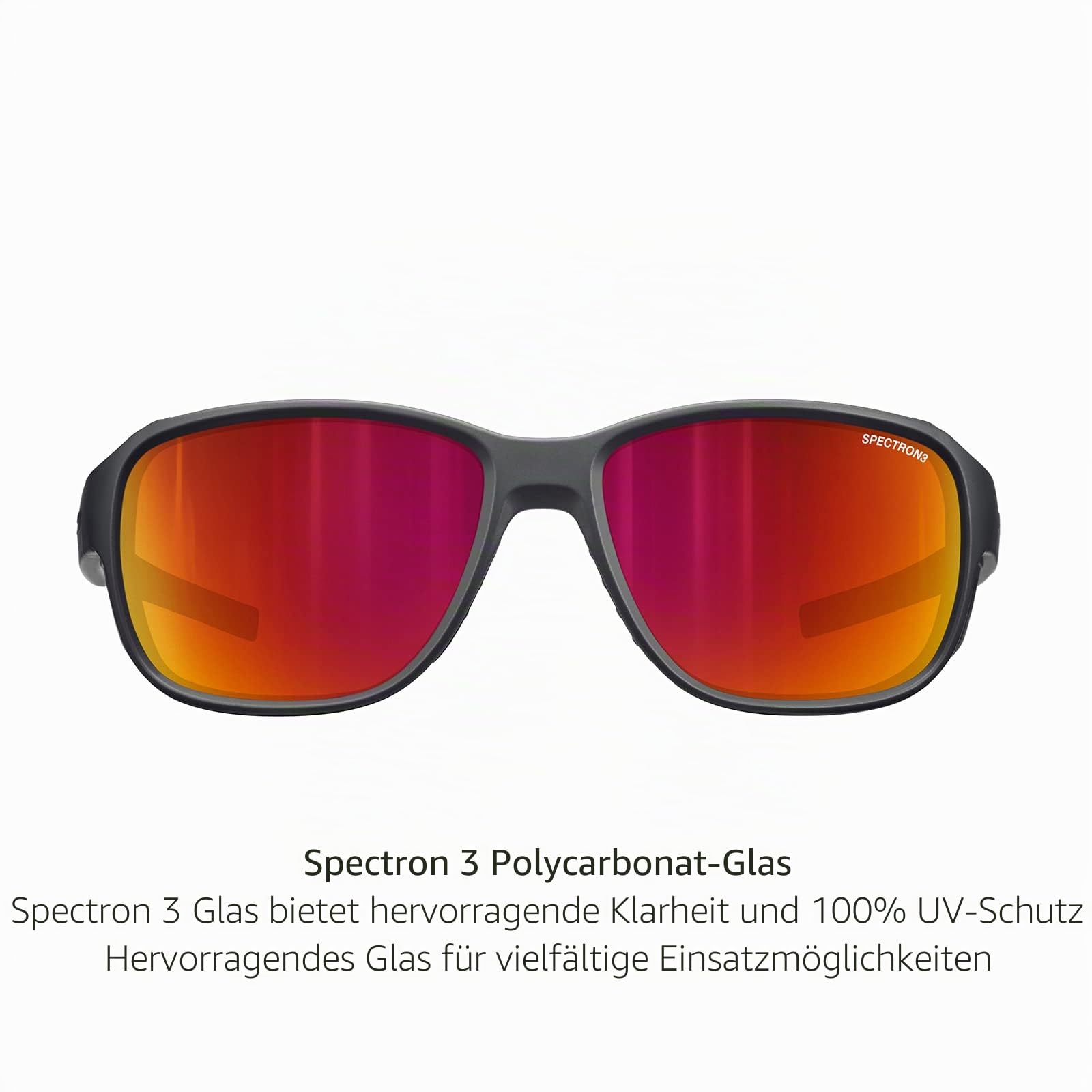 Julbo Damen und Herren MONTEBIANCO 2 Sonnenbrille Bergsteigen, Wandern, Trekking