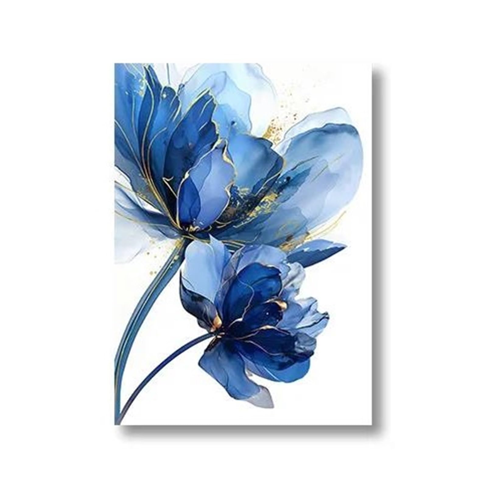 Images d'art pour La Décoration De La Maison Toile Rose Bleue