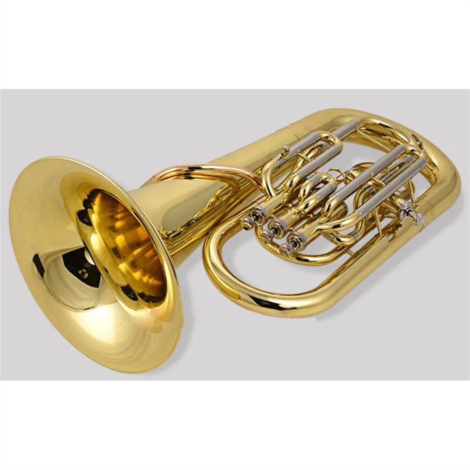 Bb Tone Fosfor I Miedź Złoty Lakier 3+1 Zawór Tłokowy Euphonium Z Walizką Do Przechowywania Zestaw Eufonium