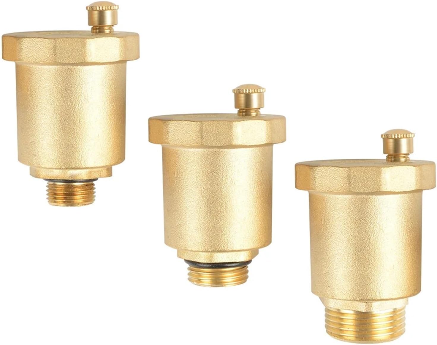 Automatic Pressure Valve Brass Air Relief DN8 DN10 DN15 N20 for Solar Water Heater Standard 1/2" 3/8" 3/4" Male Thread(1/2")