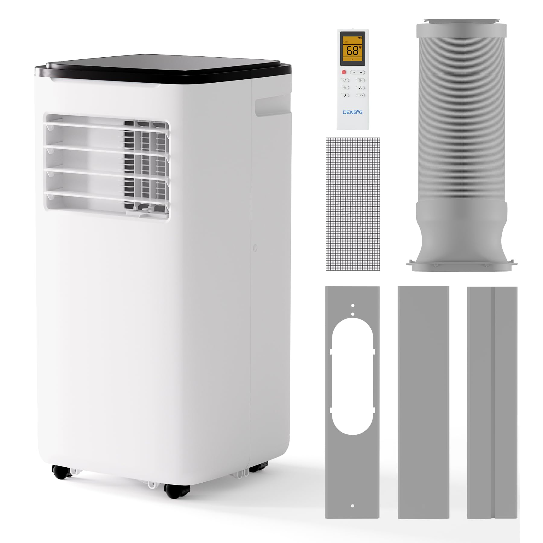 Portable Air Conditioner for Room up to 350 sq ft 10 000 BTU A C Unit with Dehumidifier
