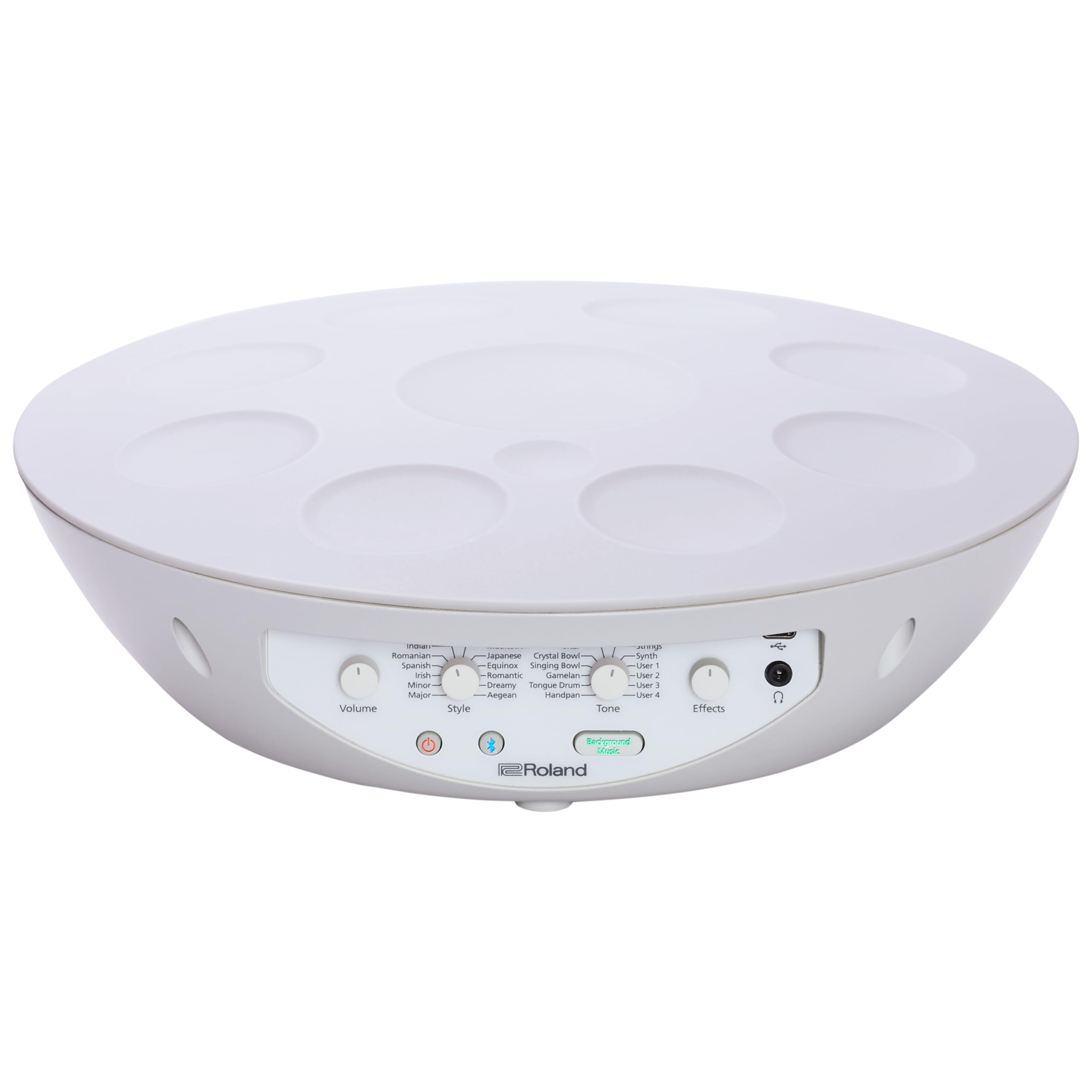 Roland moodpan MN-10 デジタル　ハンドパン Amazon.com: Roland Mood Pan MN-10 | Electronic Hand Percussion