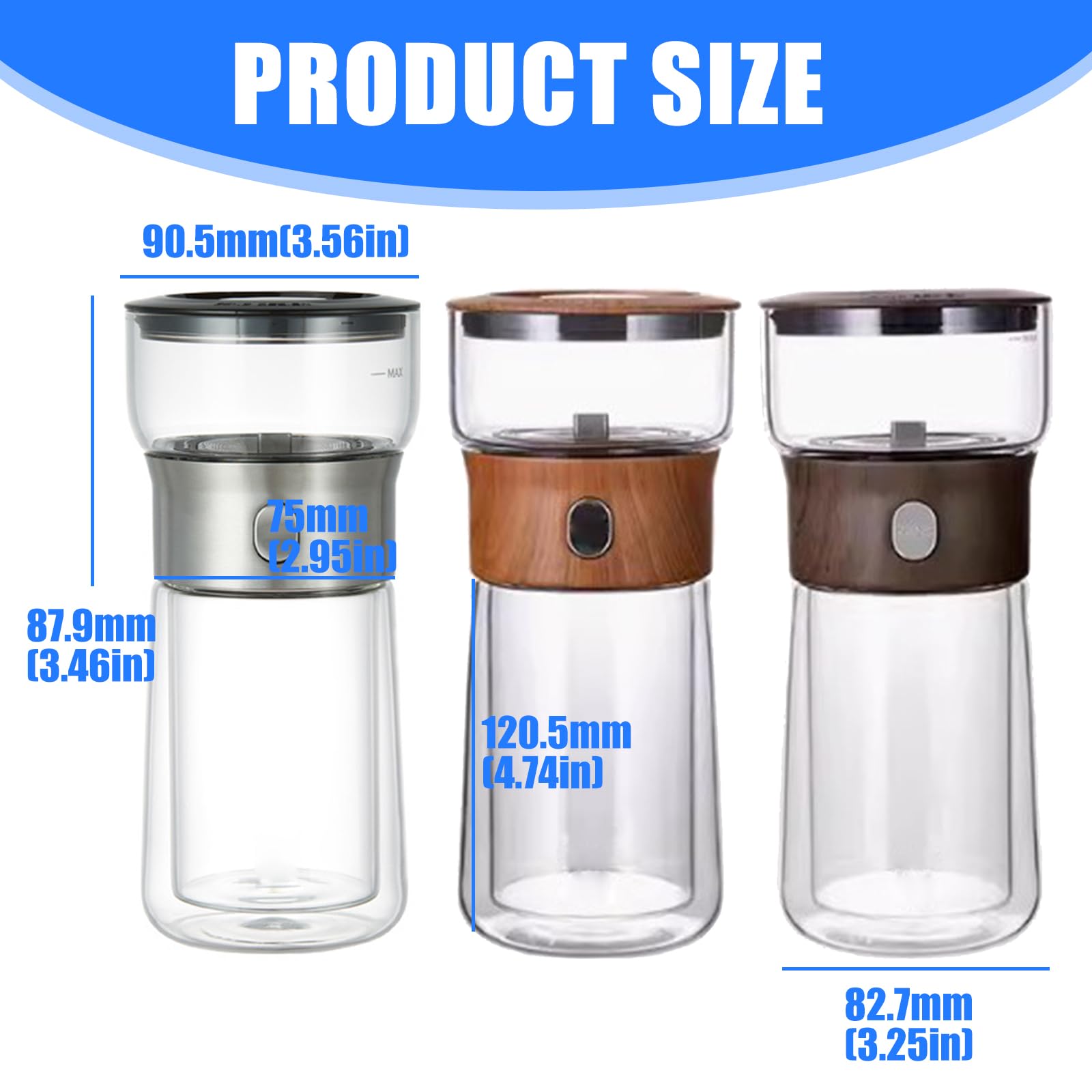 Taza Infusora de té Lista para presentar Que resalta la Estructura de elaboración de Cerveza con Grifo Simple, excelente para los Amantes del té Regalo