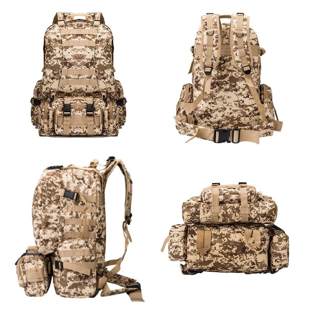 Sac à Dos Tactique Assaut Avec Sangle MOLLE - Marque Mil-Tec, Noir, Neuf