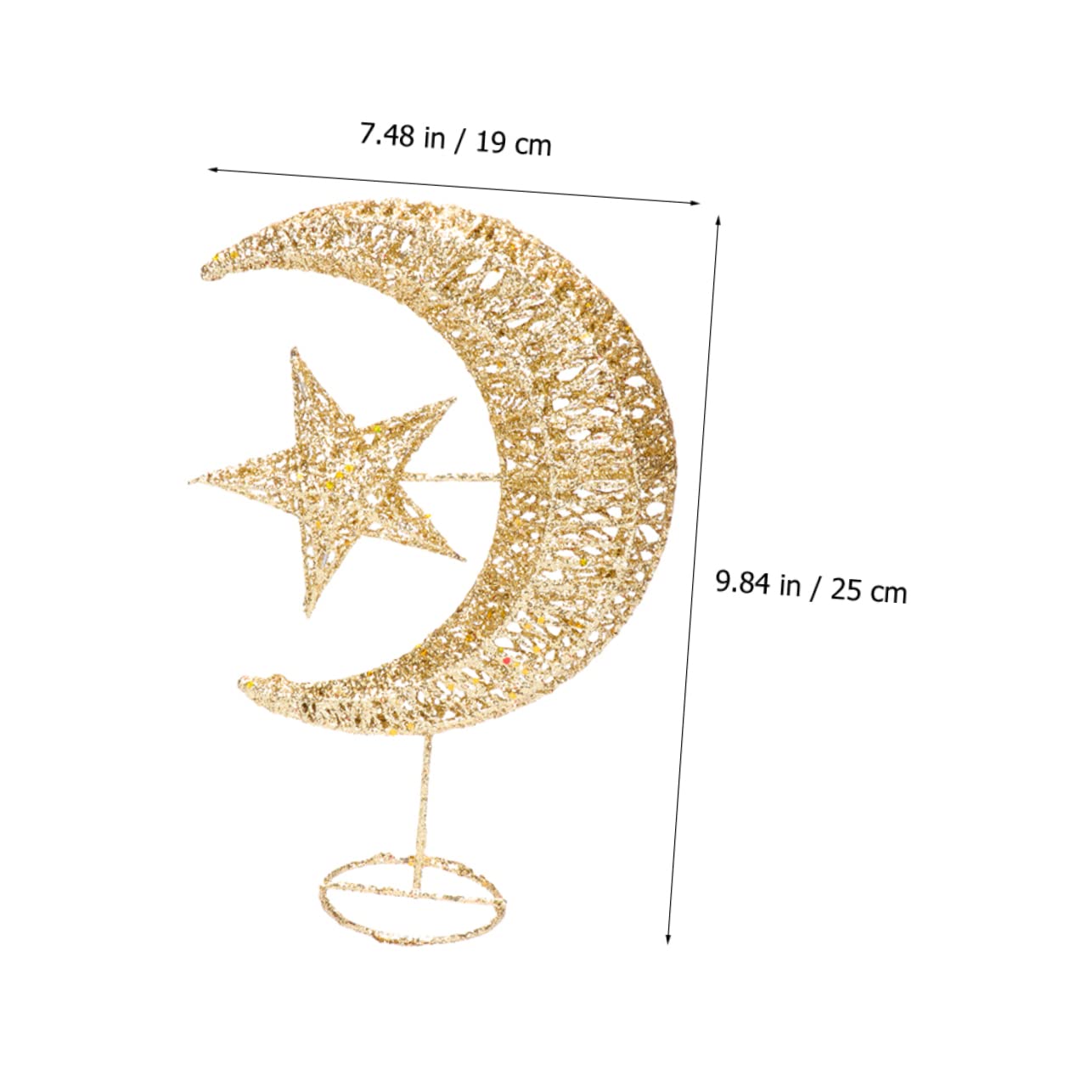 Cabilock 4 Piezas De Adornos para Árbol De Navidad Adornos Navideños Luces De Hadas Estrella para La Superior del Árbol De Navidad Decoración para Exteriores Estrella para El