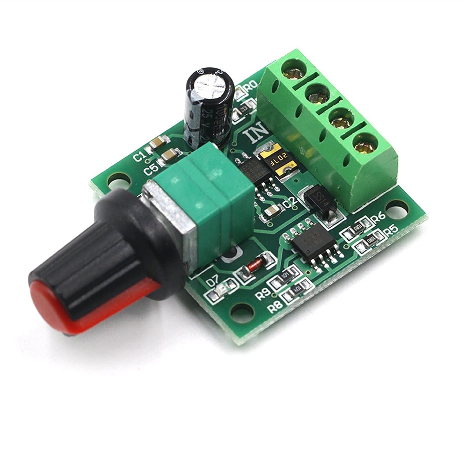 Pangyoo Low Voltage Motor Speed Controller, Adjustable Drive Module, DC 1.8V 3V 5V 6V 12V 2A, PWM 0~100% Motor Speed Controller, Adjustable Drive Module-picture-19
