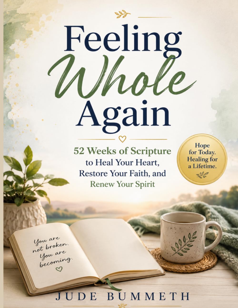 Feeling Whole Again: 52 Weeks of Scripture to Heal Your Heart, Restore Your Faith, and Renew Your Spirit