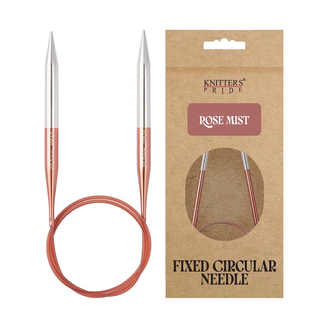 Knitter's Pride Rosemist Circular Needle 80 cm 10.0 mm - 1 piece