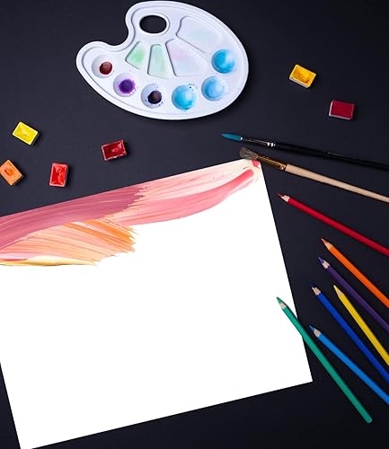 Miniatura 6 de Papel de cartulina grueso blanco 100 hojas de 8.5 x 11 pulgadas, cubierta de 80 libras (texto de 156 libras), para impresora, artes y manualidades,