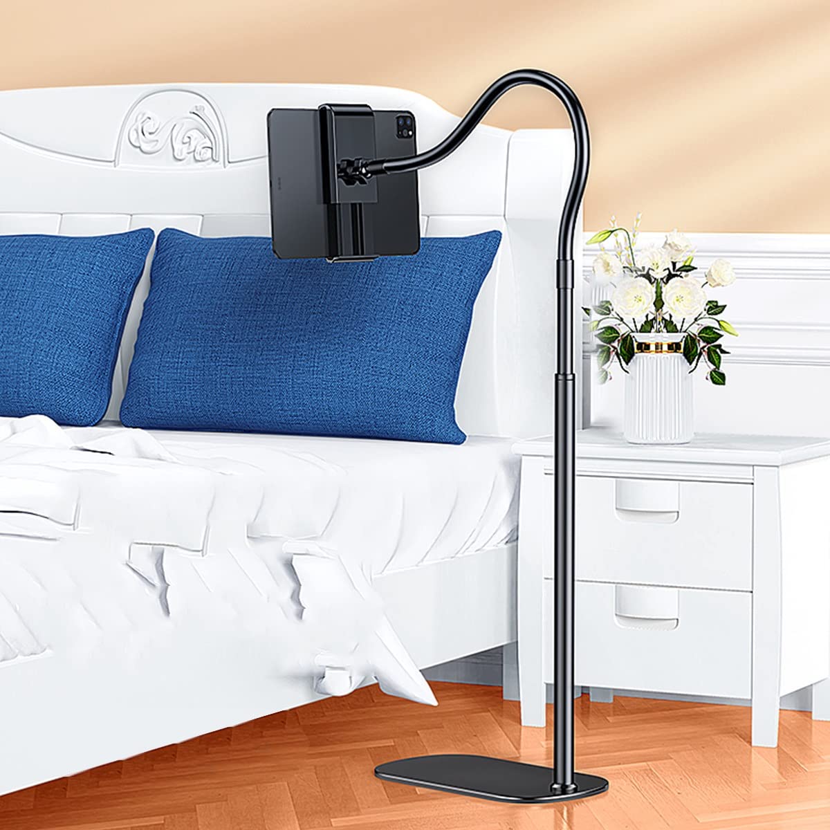 Soporte universal de aleación aluminio con brazos flexibles(Black)