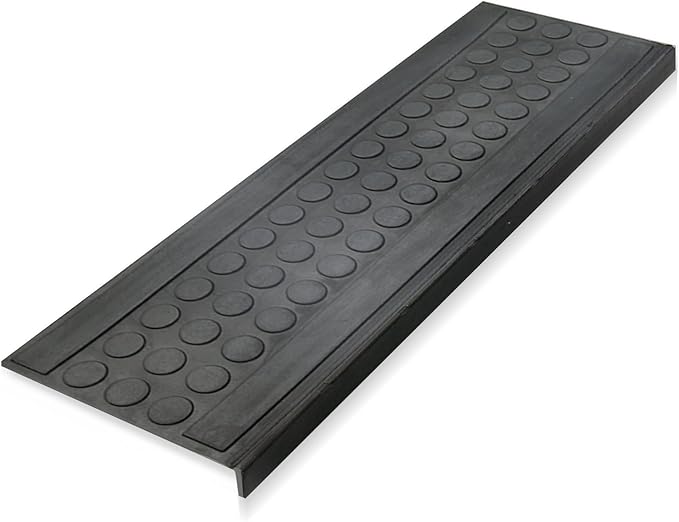 casa Pura Cubre-peldaños, escaleras, Antideslizantes, 100% Impermeables, máxima adherencia, de Goma