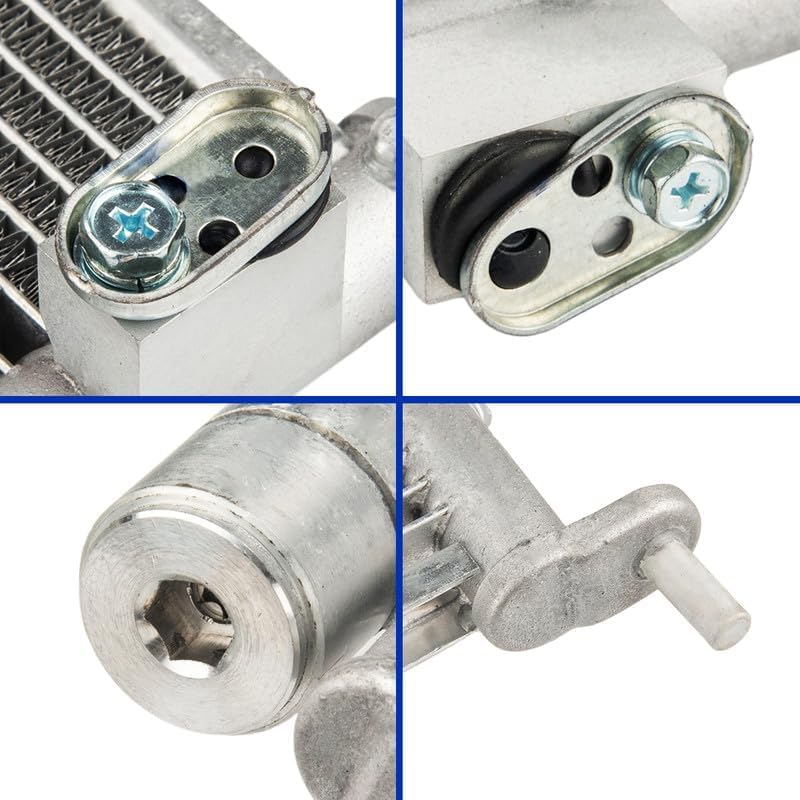 KAC A/C Condenser, Air Conditioning Condensers Replacement For 2006-2011 Civic 1.3L/ 1.8L Replace HO3030143, HO3030142, HO3030147