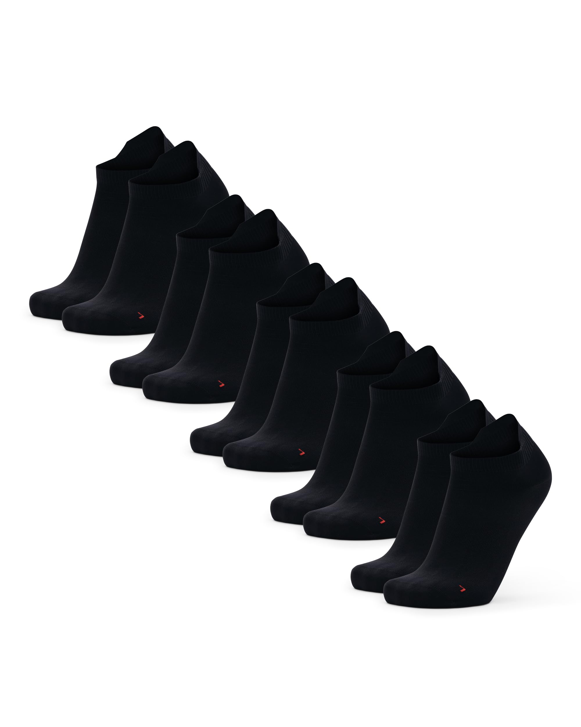 DANISH ENDURANCE Low-Cut Ankle Athletic Sports Socks, Anti-Blister, Trainer Gym Socks, Men & Women, 5 Pack