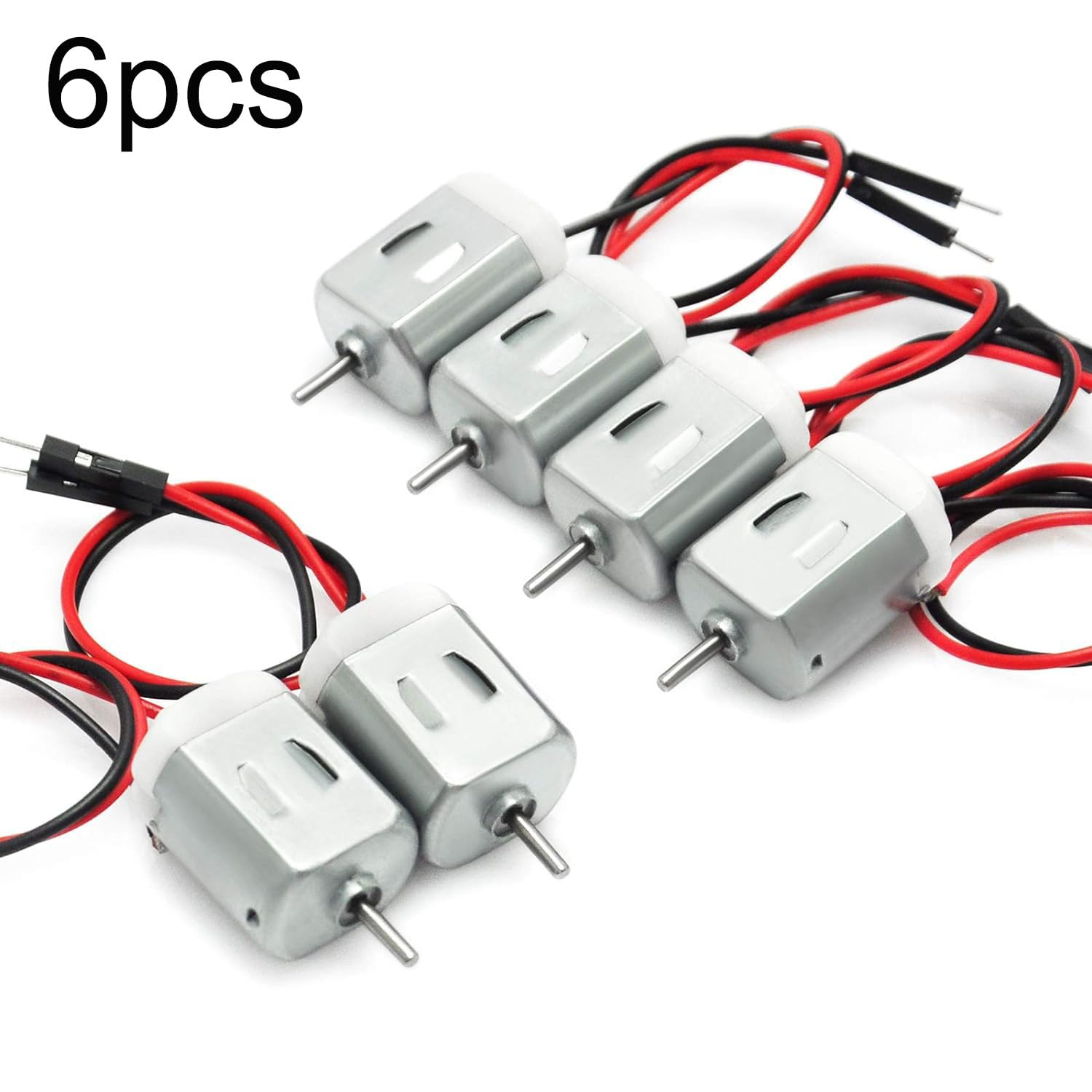 10 pz Motore Elettrico 3 V 0.2A 12000 RPM 65G cm Mini Micro Motore DC per Giocattoli FAI DA TE Hobby Smart Car MOTORE Per Arduino k FAI DA TE  13