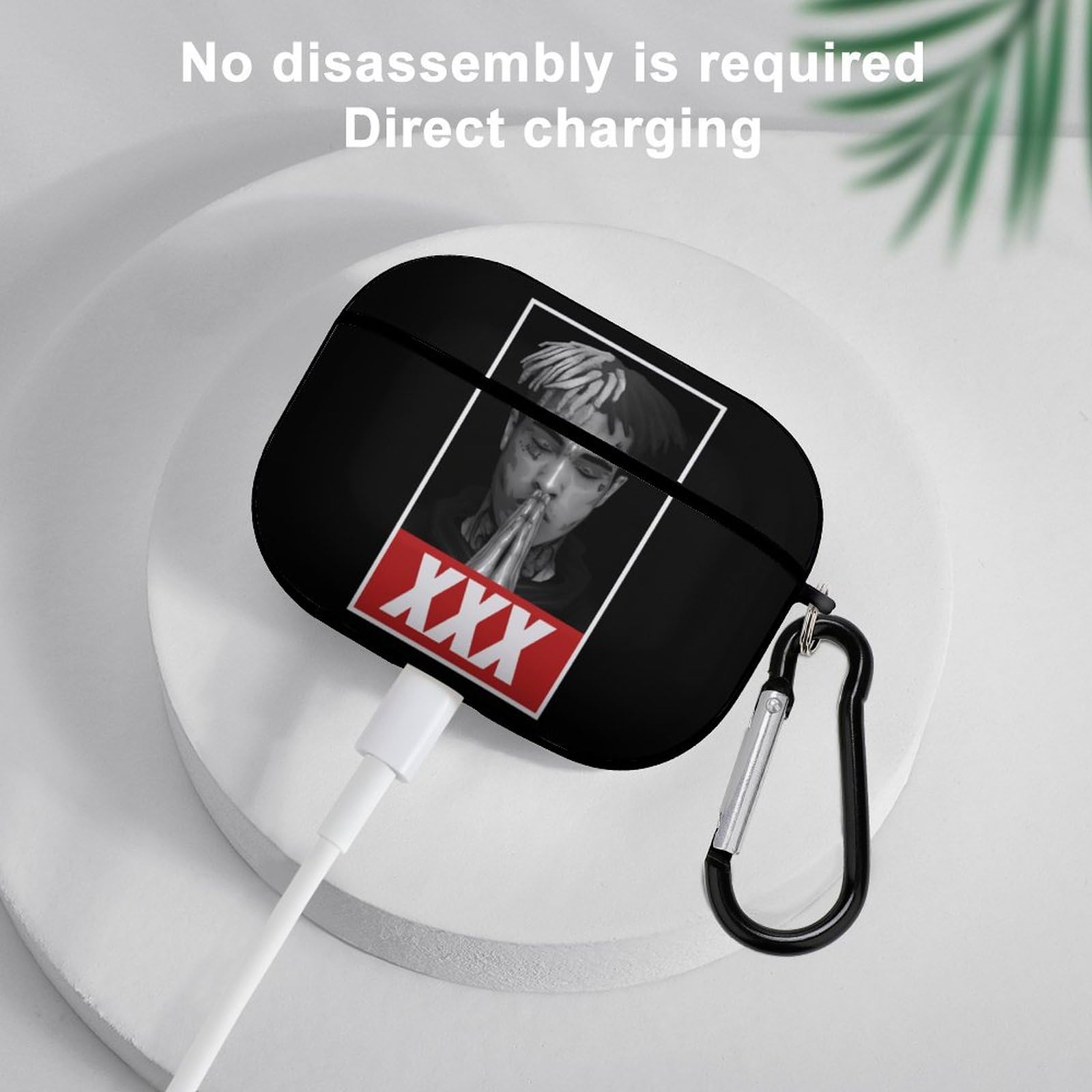 AirPods　プロ　 ワイヤレスイヤホン 本体 ケース付き Amazon | AirPods Pro ケース Xxxtentacion Logo エアーポッズ