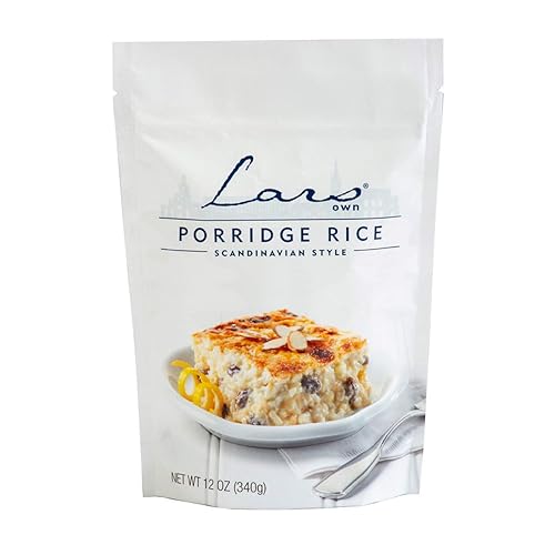 Lars Own - Arroz de avena estilo escandinavo para pudín de arroz, 12 onzas