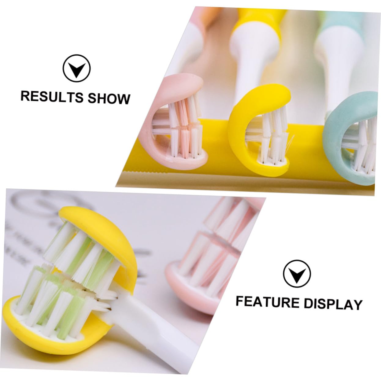 Anneome Spazzolino Denti Tre Lati Adulto con Setole Morbide Ergonomica Antiscivolo per Pulizia Orale Completa