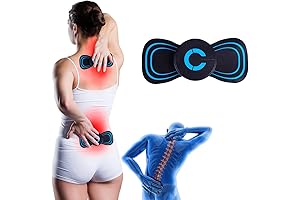 Portable Mini Electric Neck Massager for Neck, Shoulder, Waist, Back and Leg Relaxation