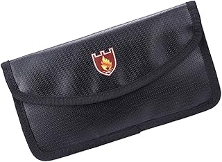 MAGICLULU 3Pcs Saco De Arquivo À Prova De Fogo Zip Up Fichário Pastas De Arquivo Organizador Pasta De Arquivo Organizador Envelope À Prova De Fogo Saco Seguro À Prova De Fogo Pequeno