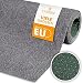Produktbild comflor Kunstrasen Balkon Teppich (Grau, 200x400) - Rasenteppich wasserfest & wetterfest - Kunstrasenteppich mit Noppen als Meterware für Outdoor & Indoor - Idealer Bodenbelag für den Balkon