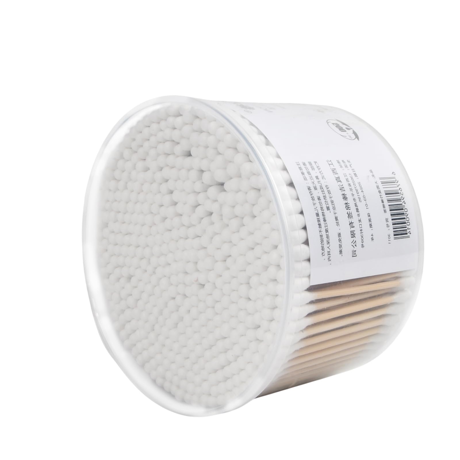 500 Pezzi Bastoncini di Ovatta, Bastoncini Cotonati, Cotton Fioc per Tamponi di Cotone, Cotton Fioc di Bambù, bastoncini di cotone di Bambù per la Cura delle Orecchie e Il Trucco