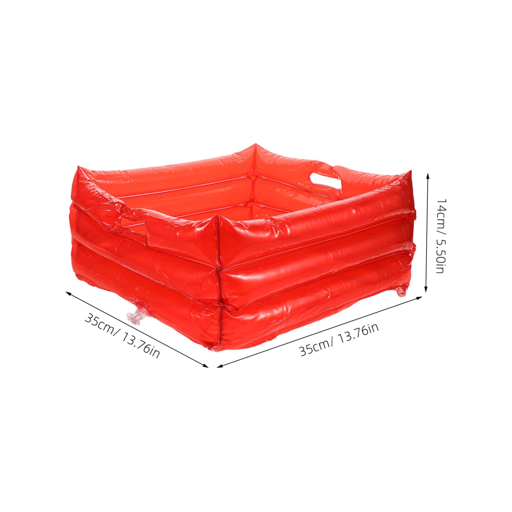 BESPORTBLE Inflatable Footbath Portable Pool Foot Soaking Basin Collapsible Design for Camping Picnics