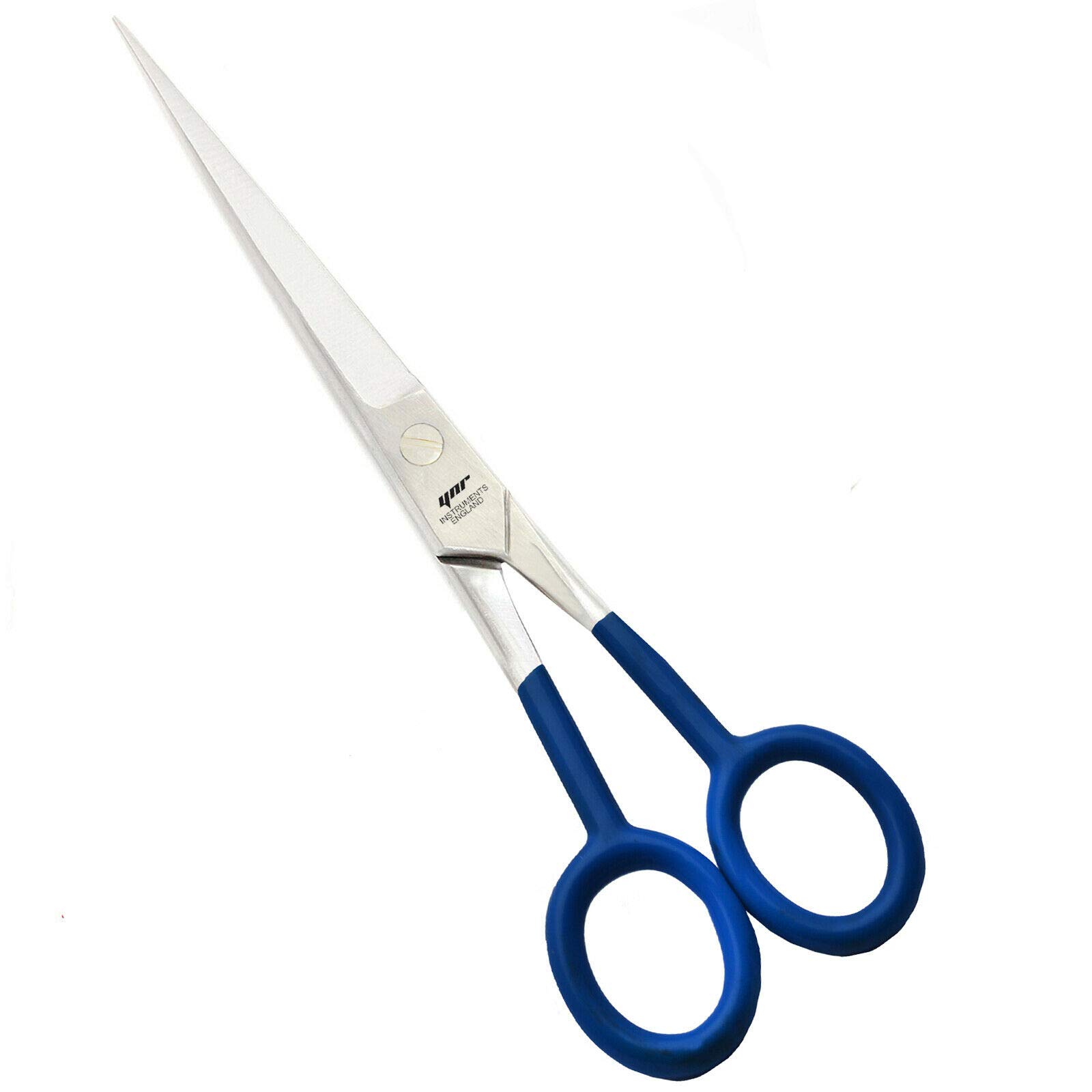 YNR® Professional Multi Functional Hair Scissors | Barber Salon Hair Cutting | Pet Grooming | Beard Grooming | Home Use | Razor Sharp Blades (Blue)