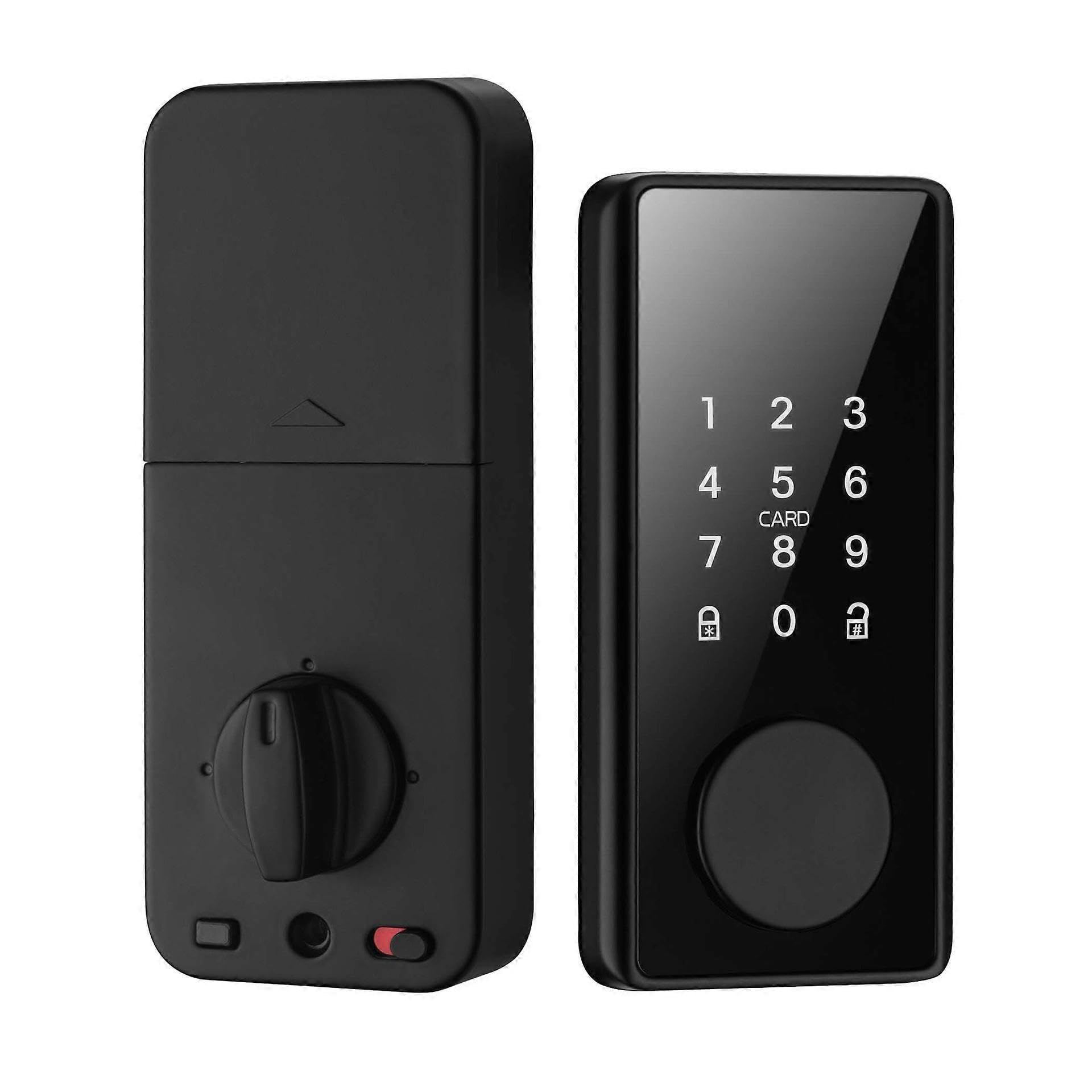 Joyhappst Image Color Tuya Ttlock Bluetooth App Smart Deadbolt Locks Biometric Fingerprint Password Keyless Entry Front Door Lock