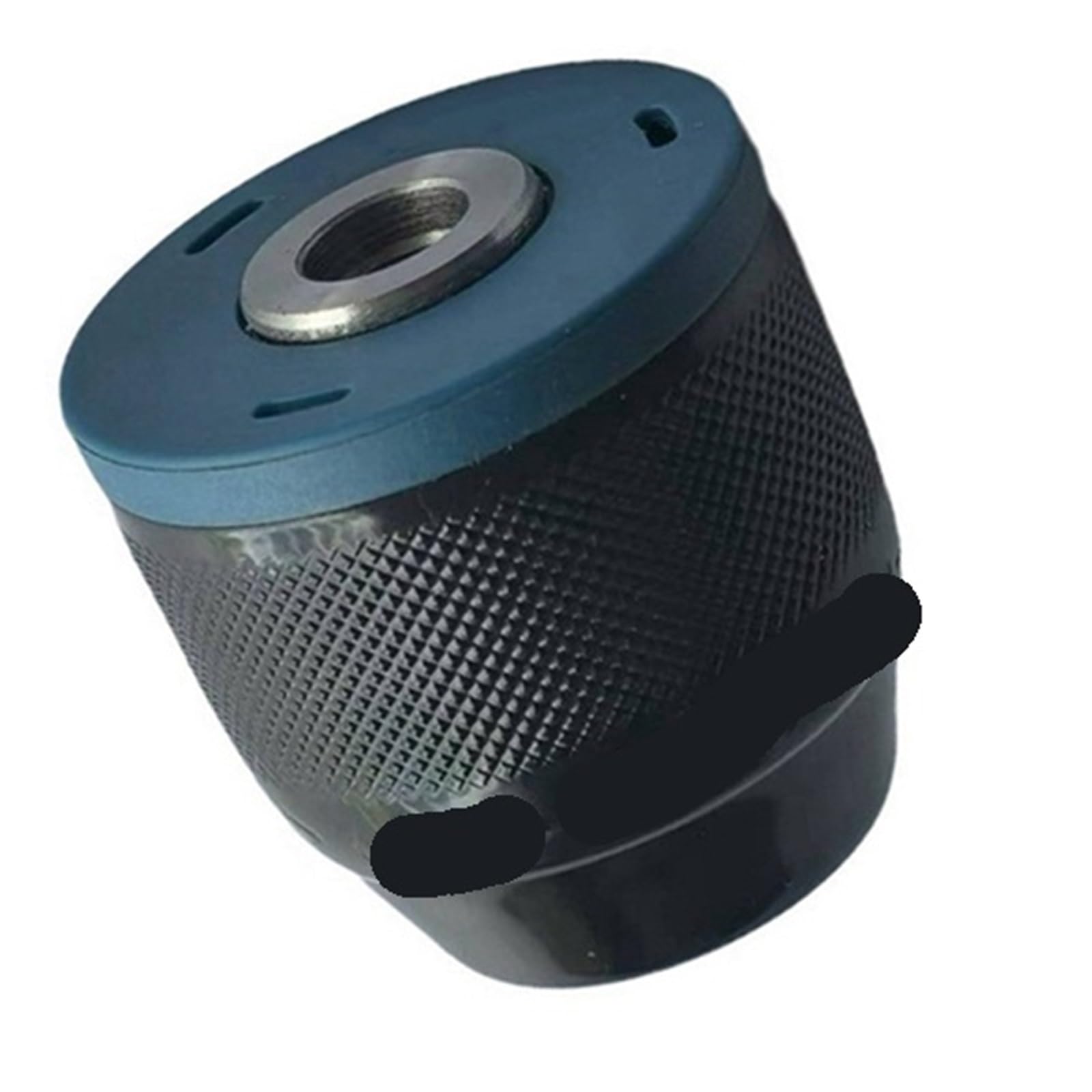 Portabrocas de carraca autoblocante de 10 mm 3/8-24unf, negro y azul JAS