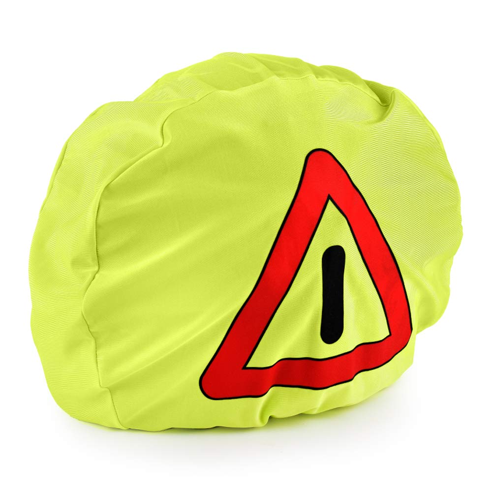 RACEFOXX Motorrad Warndreieck für Motorradhelm Helmbeutel Warnsignal Unfallsicherung Unfallstelle Erste Hilfe Helmtasche