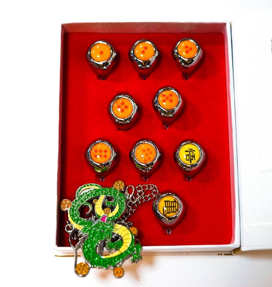 指輪 セット ドラゴンボールZ DBZ 孫悟空 孫悟飯 ピッコロ