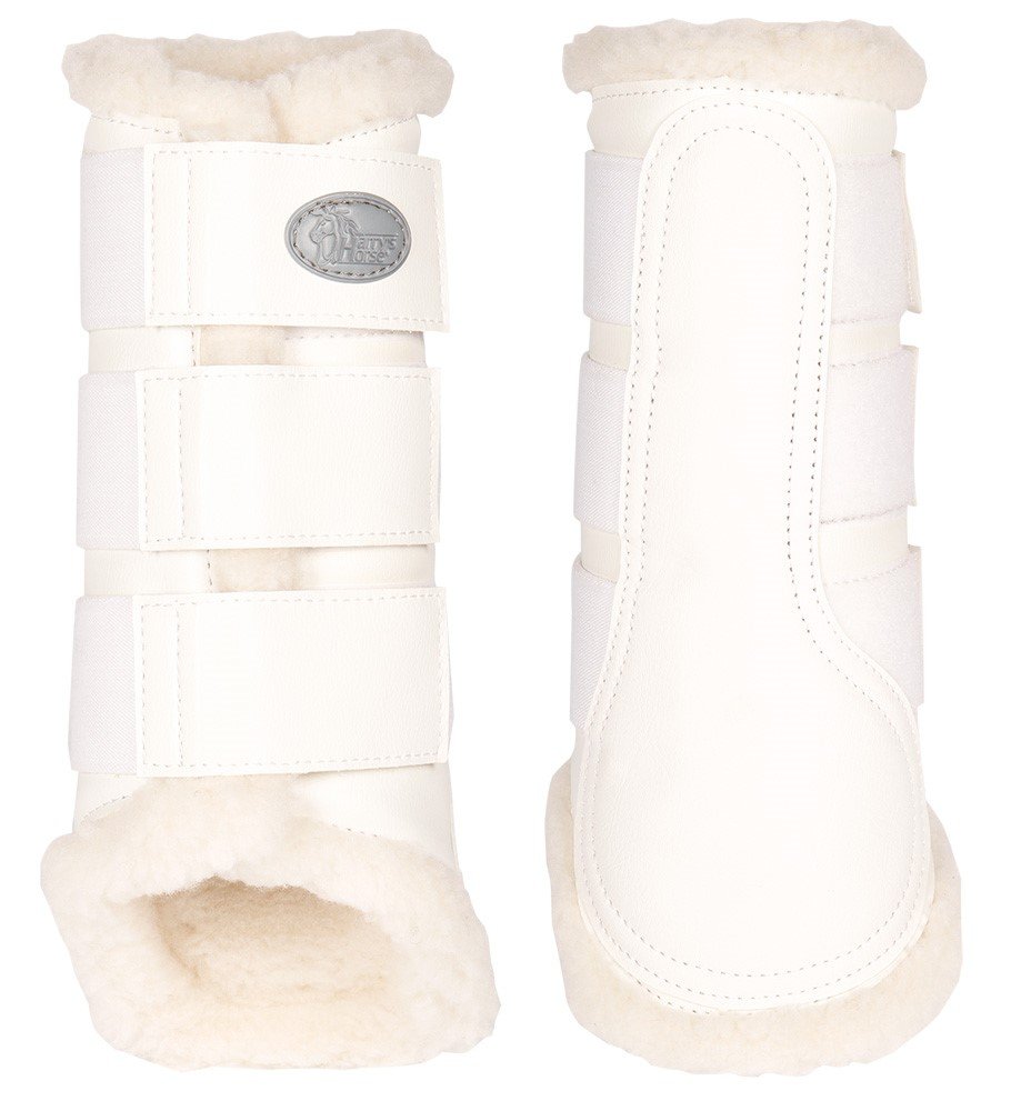 Harry's Horse Beenbeschermers Flextrainer, Color: Negro, tamaño: L