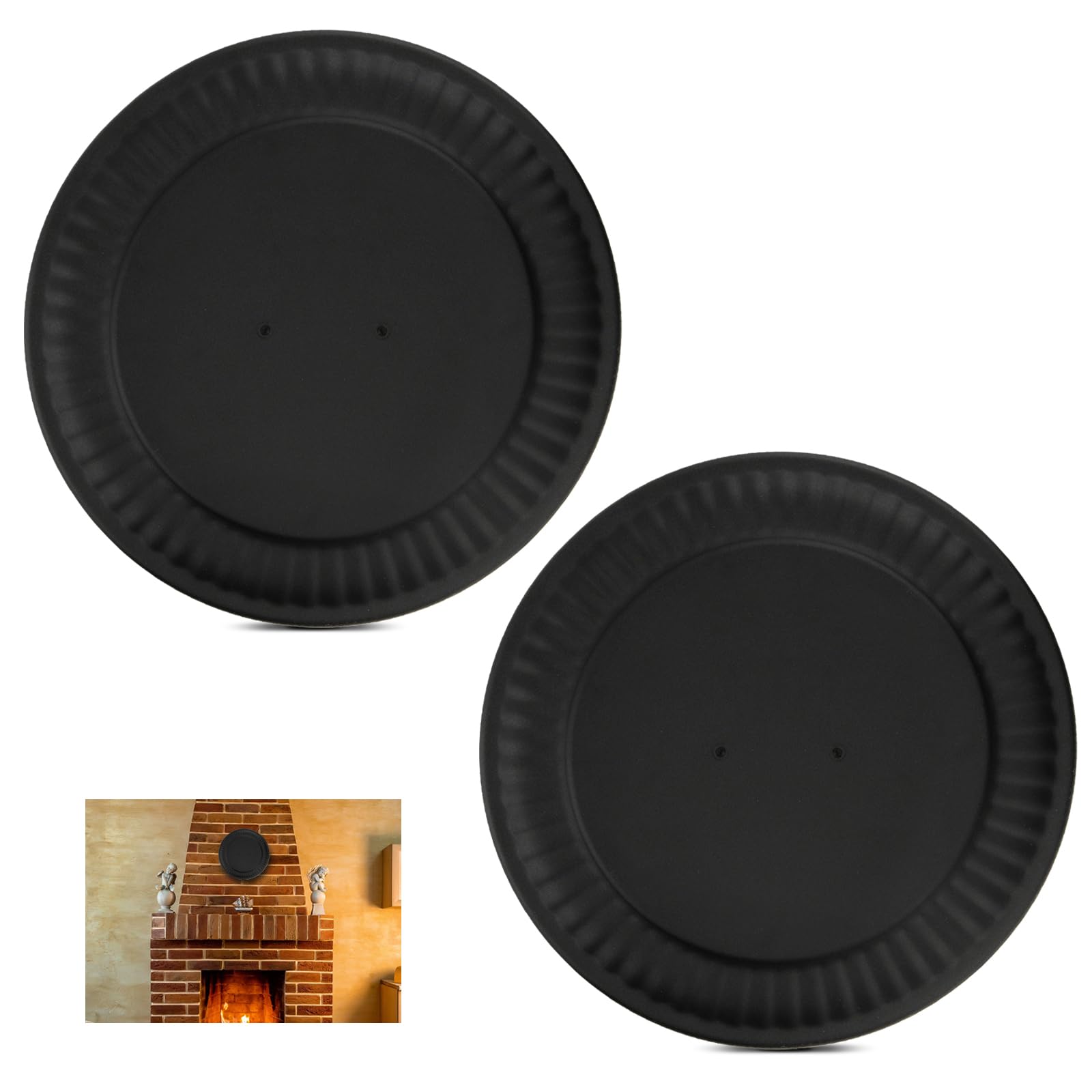 Adjustable Chimney Flue Stopper Cap 6719900 fits 4