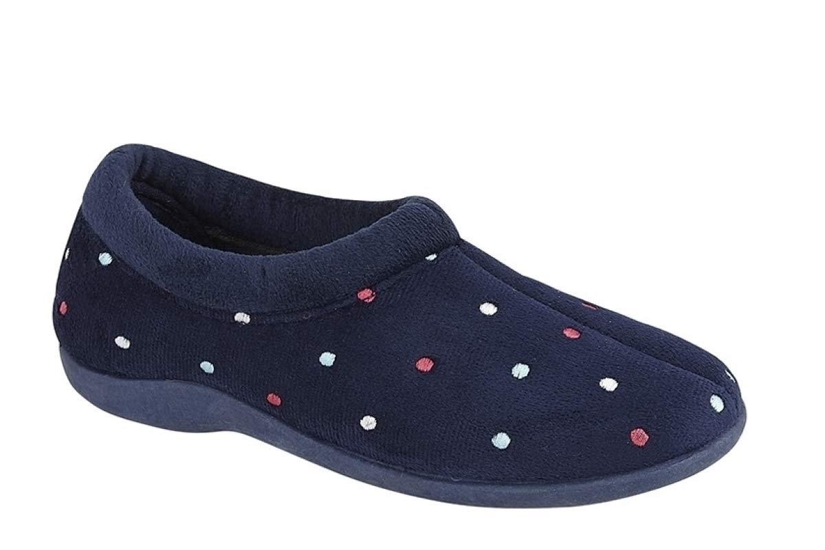 Sleepers - Pantofole da donna Sophie in memory foam, suola in