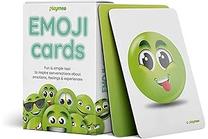 Express Your Heart with Emoji Valentine Cards: 50 Feelings Flashcards