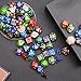 DND Dice Sets, 10 X 7 Sets (70 Pieces) Polyhedron Dice for Dungeons and Dragons RPG MTG D&D Tabletop Game with 1 Big Pouch D4 D8 D10 D12 D20