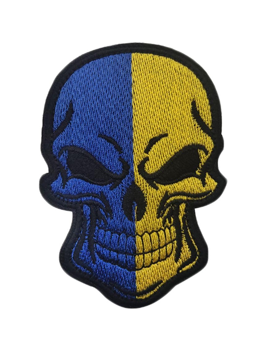 Ruoming Ruoming 1 PCS Ukraine Flag Patches Hook and Loop Fastener Embroidered Tactical Military National Ukraine Patch (6)