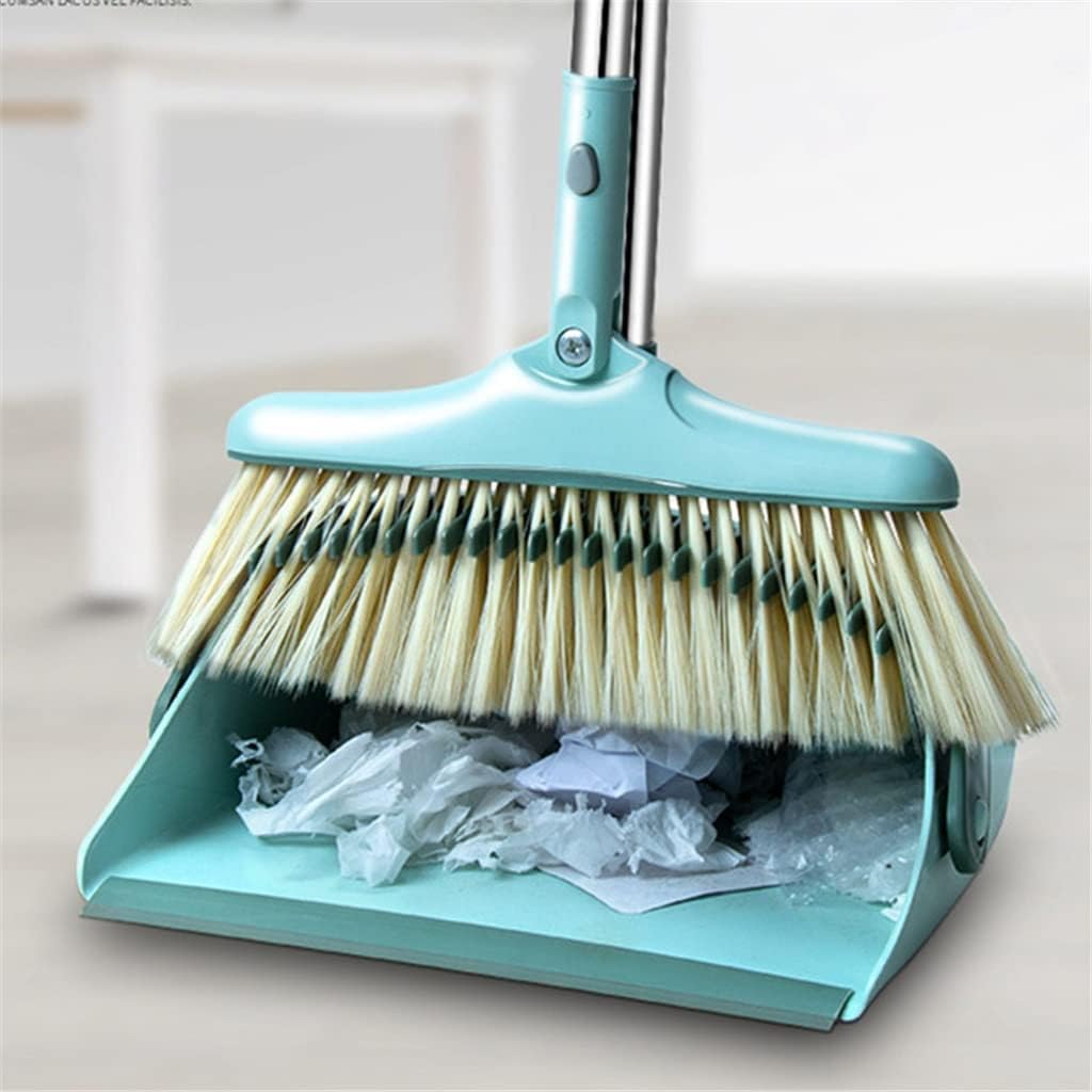 Broom and Dustpan Scoop and Cleaning Brush Hand Floor Squeegee Household for Home Sweeper-Sweeper Magic Set Garbage Collector