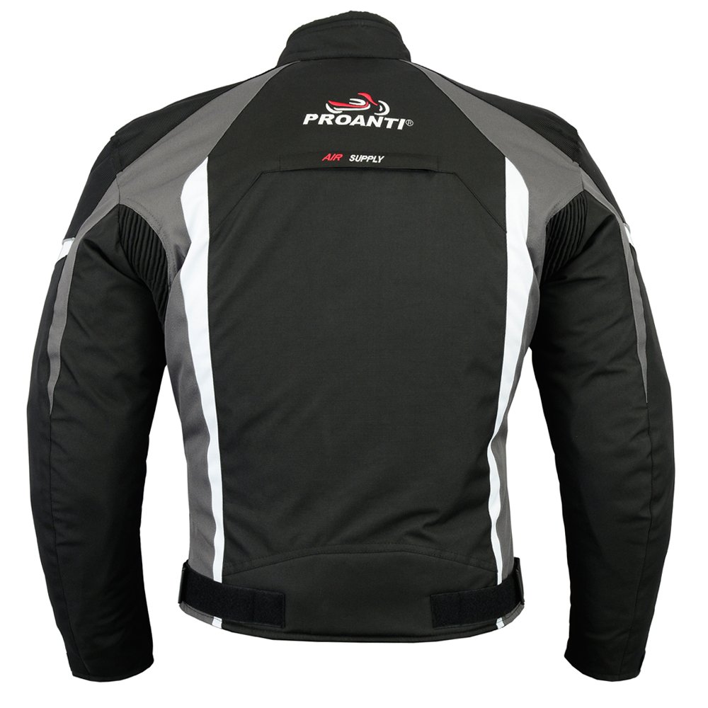 PROANTI Motorradkombi Biker Motorrad Textil Kombi wasserdichte Jacke und Hose