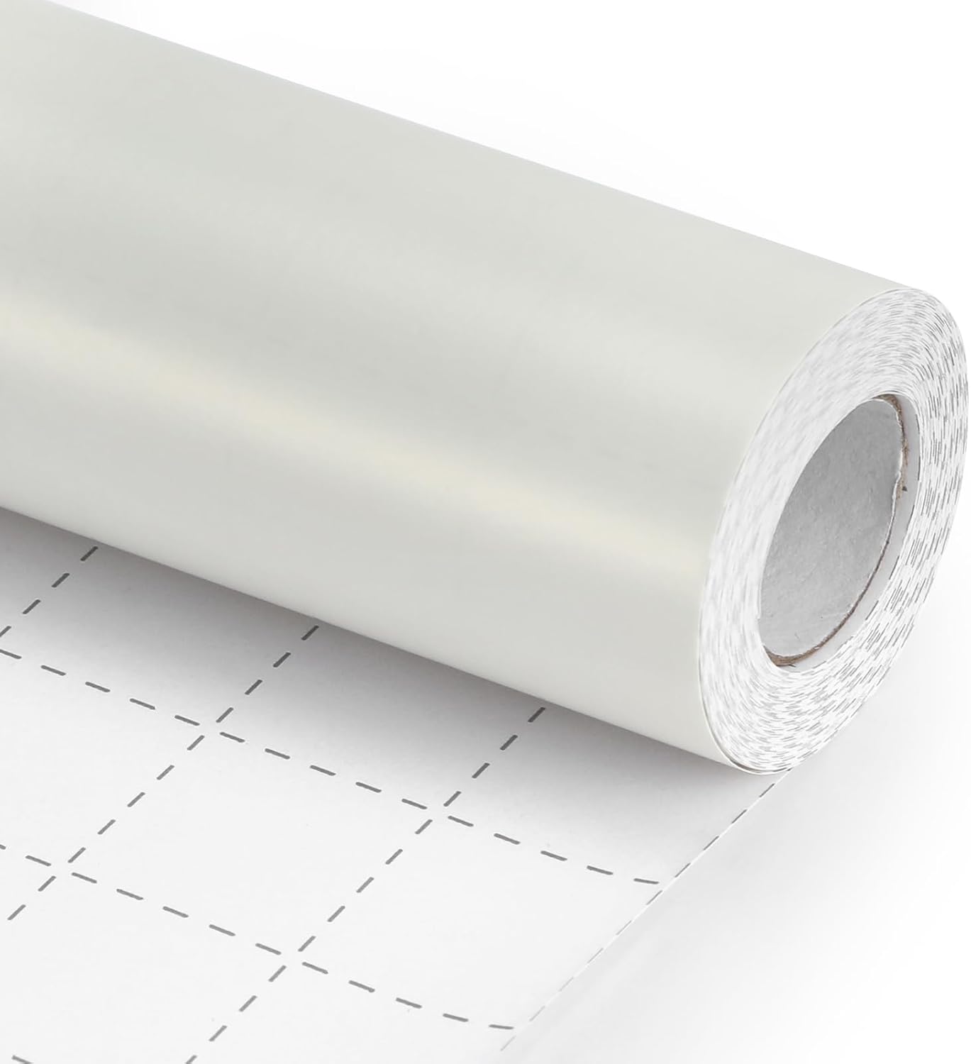 White Wrapping Paper, 17In x 33Ft Metallic Wrapping Paper, Gift Wrap Paper image 2