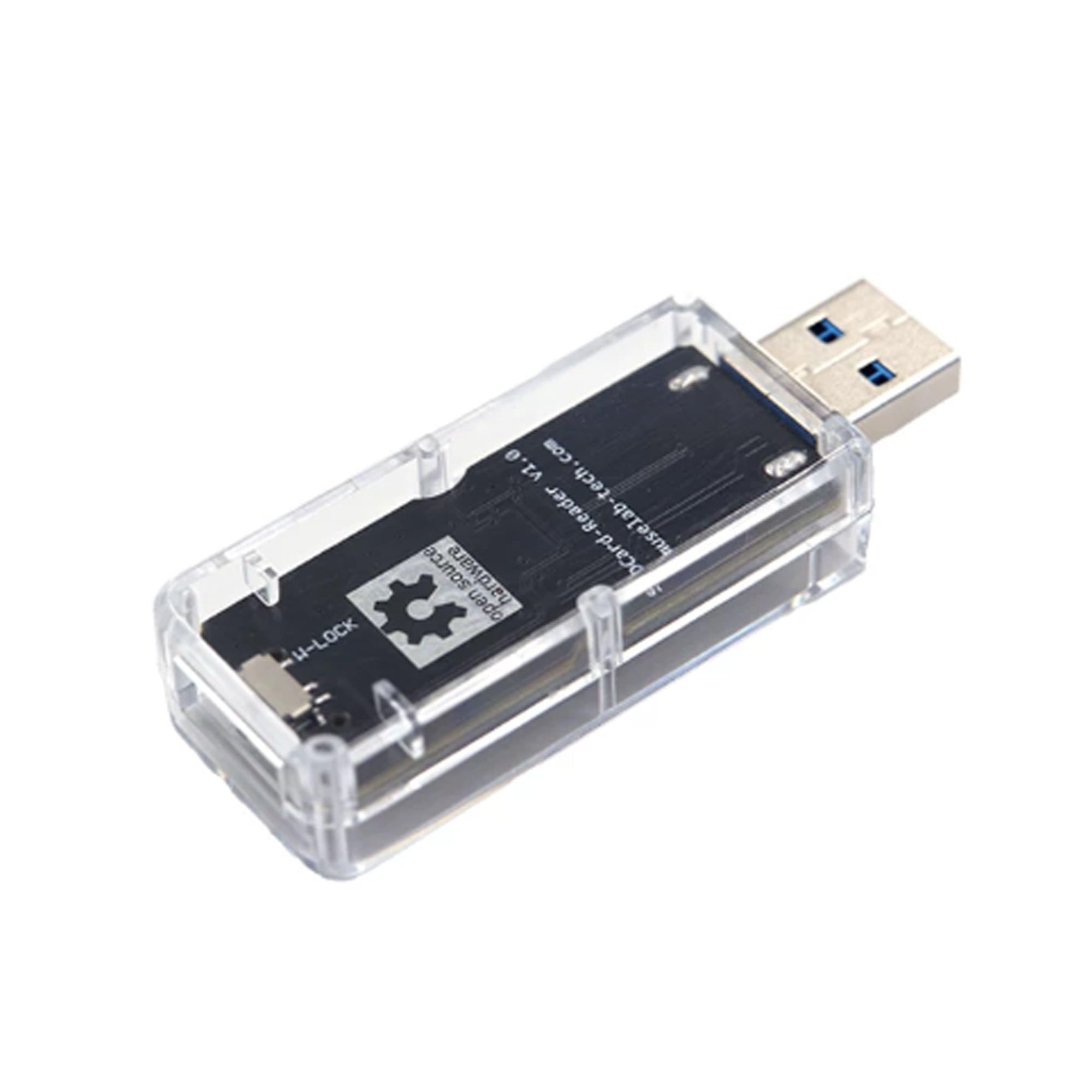 Lettore di schede SD USB 3.0 GL3224, hardware open source, velocità di trasferimento fino a 100 MB/s, con interruttore di protezione da scrittura (5)