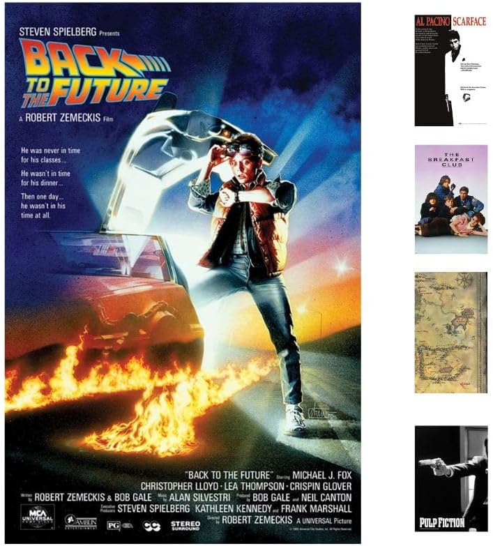 Back To The Future - Movie Poster (Regular Style) (Size: 24" x 36")