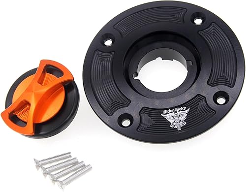 Miniatura 9 de Riderjacky Tapa del tanque de combustible para motocicleta sin llave para Suzuki HAYABUSA GSXR 1300 1999-2007, SV650SV650S 1992-2002, GSXR600