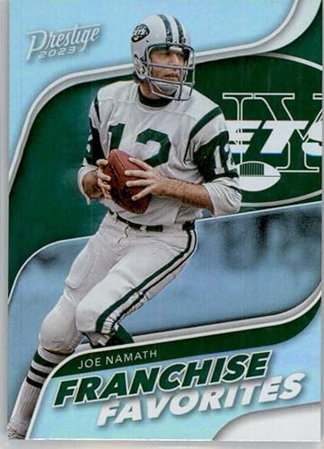 2023 Panini Prestige Franchise Favorites #3 Joe Namath New York Jets NFL Football Trading Card