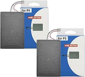 Kit de 2 Baterias Recarregáveis 1560mAh Compatível com Controle Dualsense Ps5 Manete Playstation 5