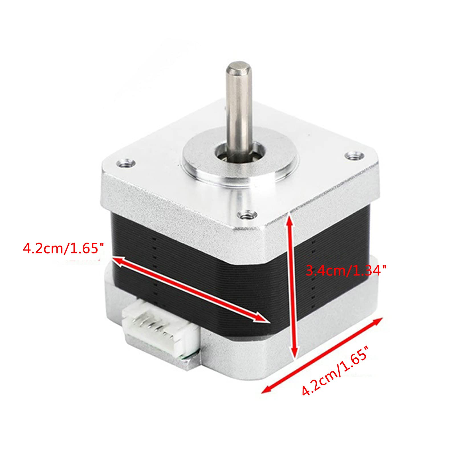 Schrittmotor 42-34 Für Ender-3 V2 & CR10 – Mit Synchronrad, Für X/Y/Z-Achse & Extruder