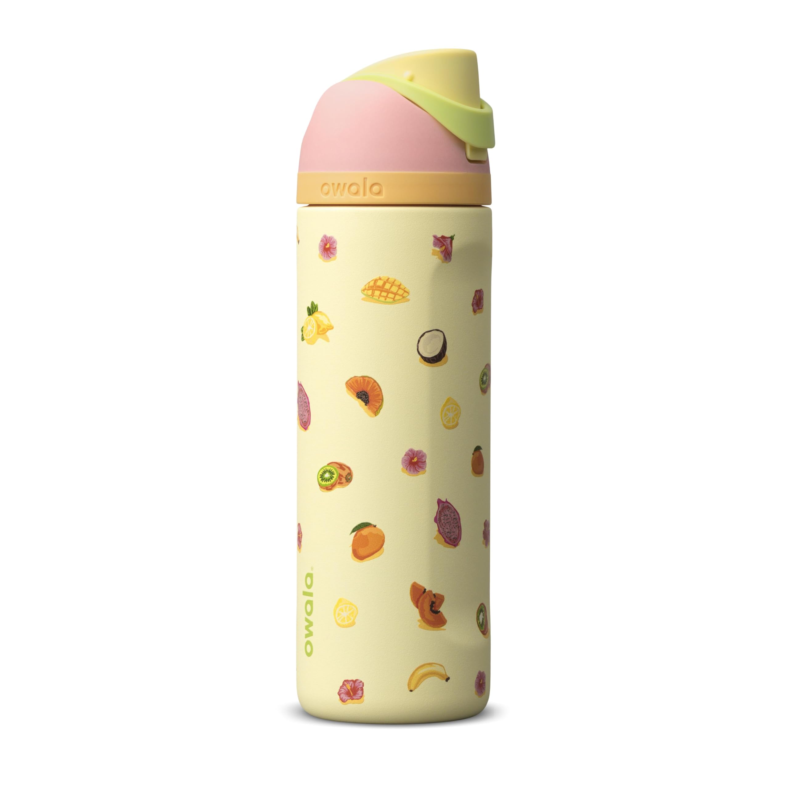 Owala FreeSip Stainless Steel Water Bottle 24 oz Just Ripe (Fruit) Just Ripe (Fruit) 24 Ounces